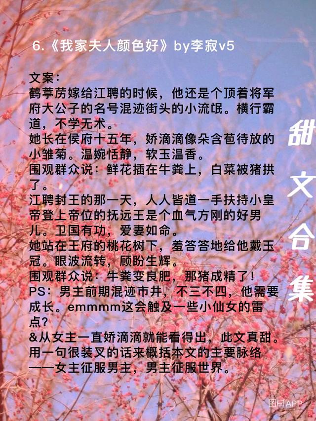 新完结古言甜宠文推荐，《旧婚》《夏日回归》《表妹多娇弱》安利