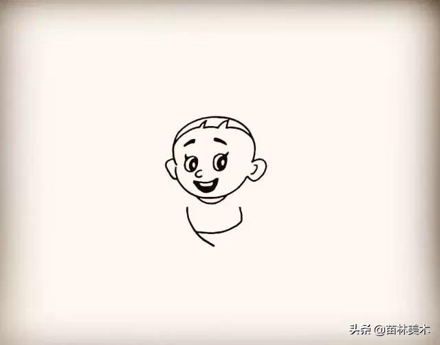 简笔画入门10张，一组零基础学员荷花简笔画作品