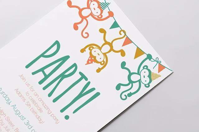 生日邀请卡电子版免费制作，生日邀请卡设计