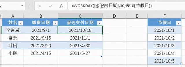 excel中如何计算工作日，工作日计算，其实很简单