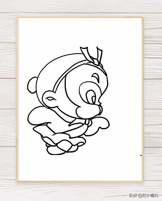 孙悟空大闹天宫幼儿园绘画，李翔绘画《闹天宫》连环画全图欣赏