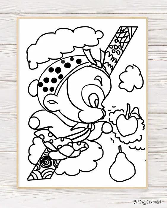 孙悟空大闹天宫幼儿园绘画，李翔绘画《闹天宫》连环画全图欣赏