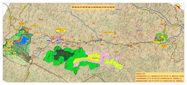 四川高速公路规划图，川藏高速最新规划图