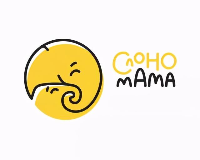 大象logo设计，标志设计元素大象