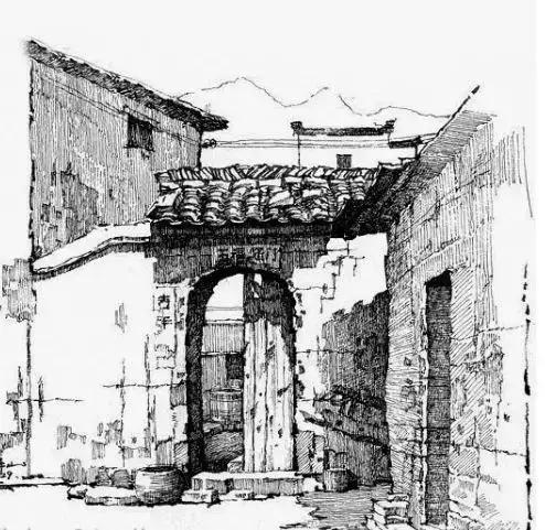 超简单风景速写入门初学者，适合初学者学习的速写中植物配景的画法图解教程