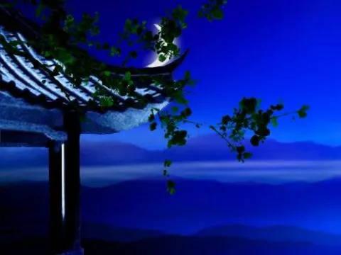 无言独上西楼，无言独上西楼月如钩