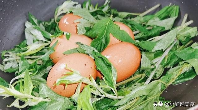 艾叶大蒜煮鸡蛋，端午节煮鸡蛋和蒜还放艾叶吗