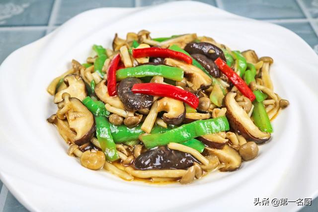 炒双菇的家常做法，怎样炒双菇