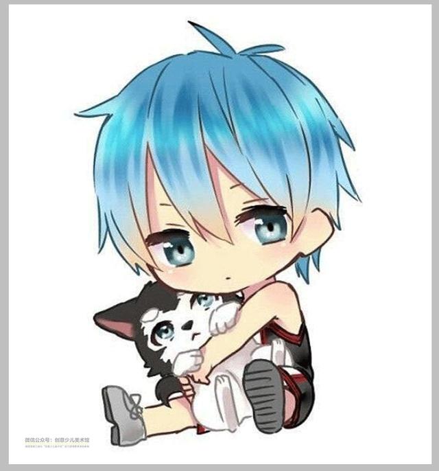 手绘漫画人物q版线条，超可爱的Q版漫画人物学习素材20例