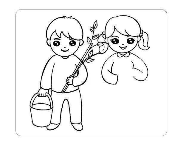 植树节手抄报简单好看，植树节的手抄报怎样画简单