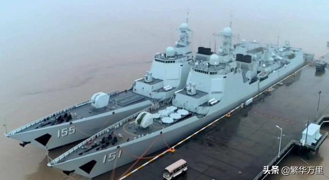 052d驱逐舰到底有多强，海峡对岸的4艘基德级驱逐舰