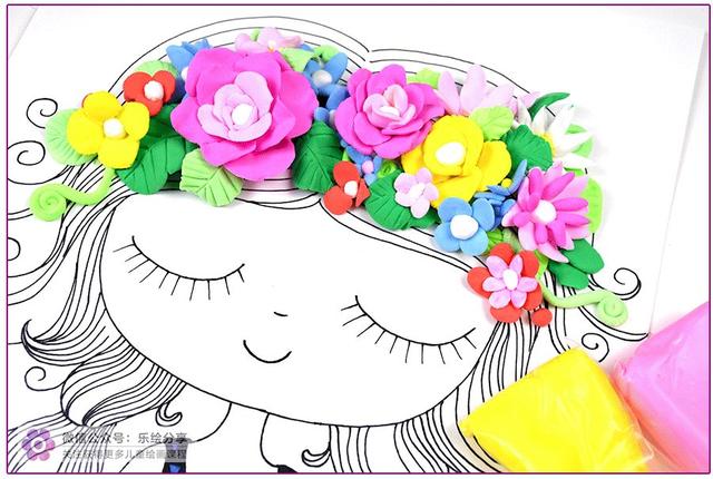 各种花朵儿童画，创意儿童画绘画教程