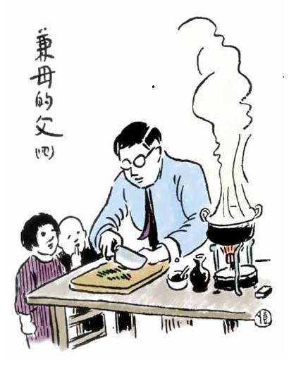 丰子恺漫画全集，丰子恺最著名的十幅漫画图（丰子恺100幅漫画处处是真）