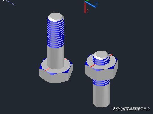 螺栓和内螺纹的画法和标注，机械制图基础知识之螺纹画法