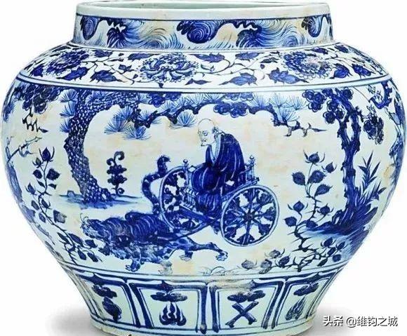 真品元青花瓷器底部特点，元青花瓷底足辨识