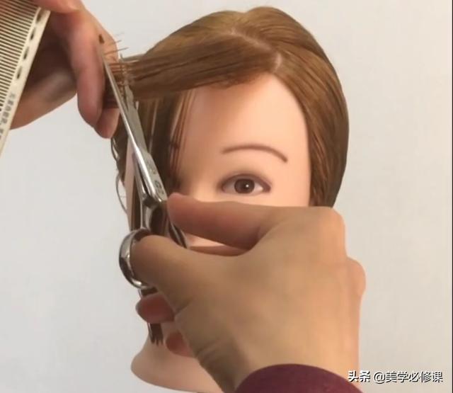 八字刘海怎么剪，如何快速学会剪八字刘海