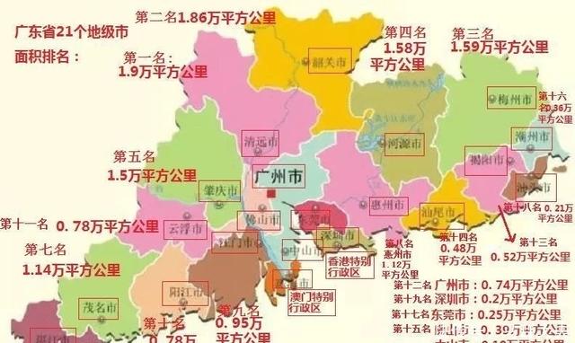 广东各市人口排名，广东省人口经济排行（广东的城市只有第一和第二）