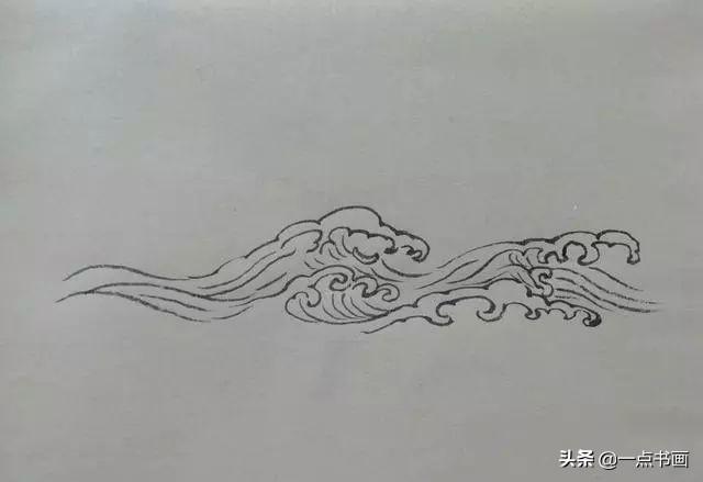 山水画教程画法步骤，山水画入门水的五种画法