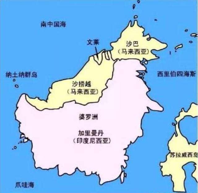 加里曼丹岛地图，明朝永乐大帝时期的地图（为何从爪哇岛迁到加里曼丹岛）