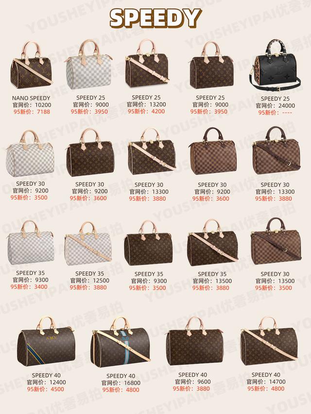 lv最值得入手的一款包包，9张图看完LV全系列139款包包