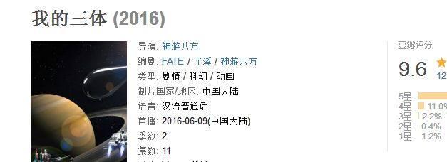 八十三分钟带你看完三体，这部豆瓣9.6分三体动画片