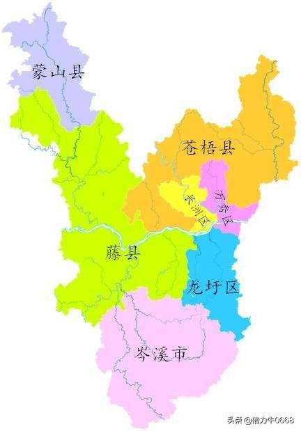 广西蒙山地理位置，广西蒙山建置沿革