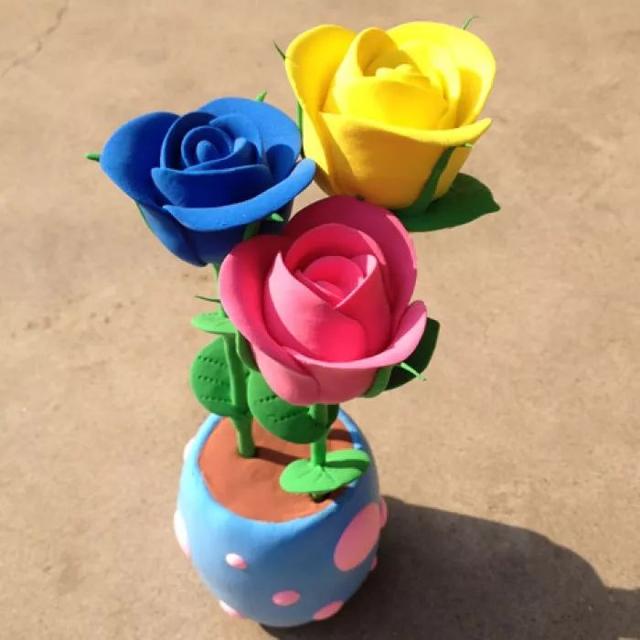 简单的粘土手工，简单创意粘土手工