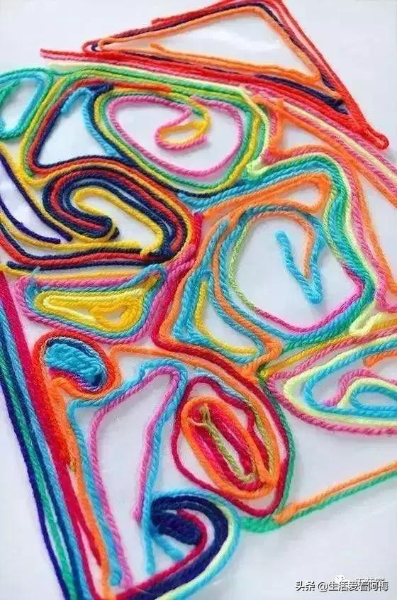 适合小孩的毛线手工，毛线小手工合集