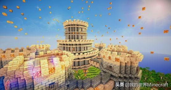 我的世界最好的城堡和豪宅，盘点我的世界里颜值爆表的四座空中之城