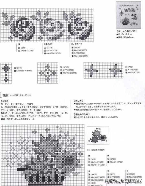 丝线十字绣怎么绣才能绣好看，可以玩出三种绣法