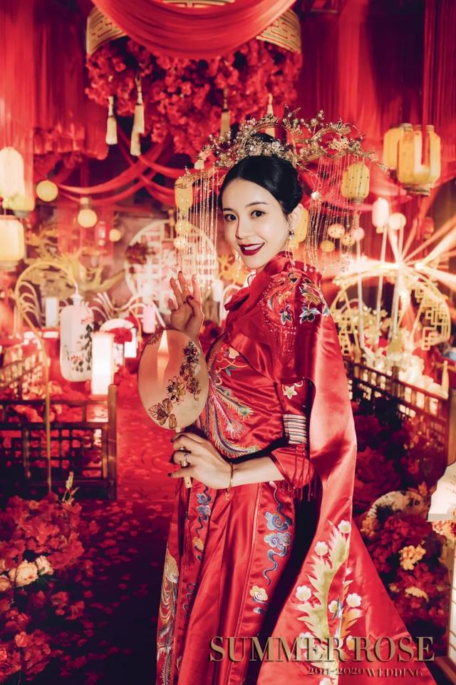 传统绝美的中式婚礼，网友：这是中国人独有的浪漫