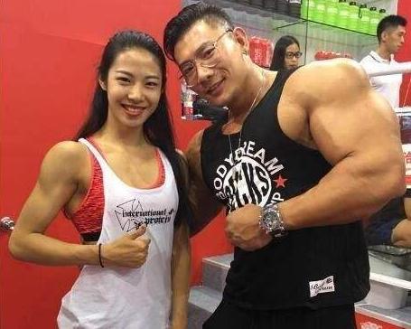 鹿晨辉的健身照，鹿晨辉遇上健身