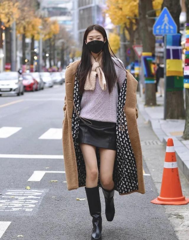 韩国服装搭配图片，最新韩国穿搭