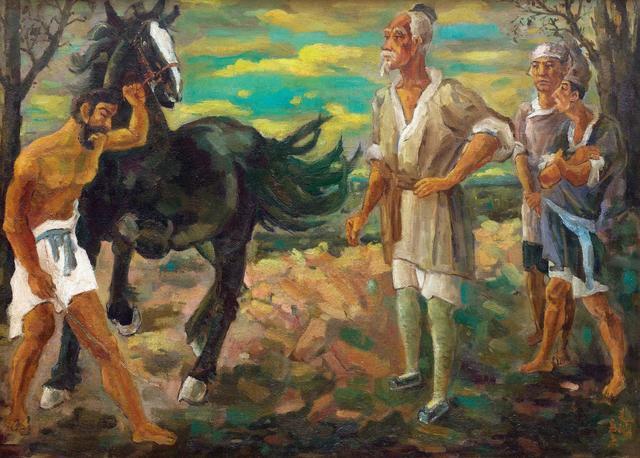 九州无事乐耕耘，徐悲鸿最美十幅画