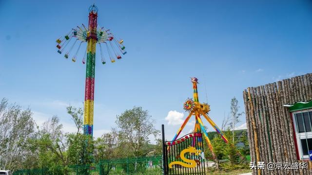 承德坝上草原全景，承德如画美景丰宁坝上草原