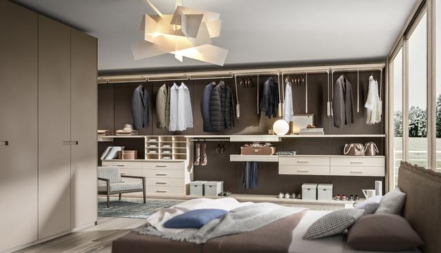 时尚轻奢衣柜设计，意大利高端衣柜品牌Veneran衣帽间高清大图赏析