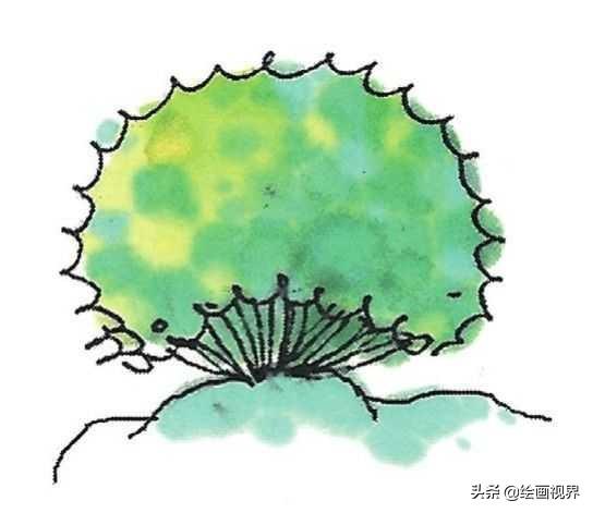 马克笔绘画风景，简单的风景画教程马克笔（创意儿童画—巧手绘画美丽的马克笔风景绘画）