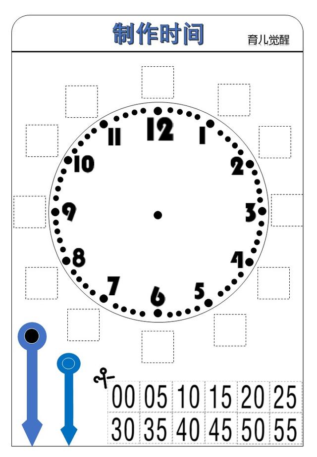 教孩子认识钟表的技巧，如何科学地跟孩子谈论“时间”