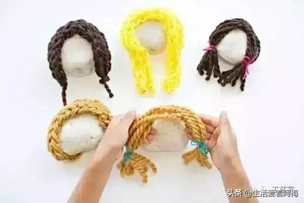 适合小孩的毛线手工，毛线小手工合集