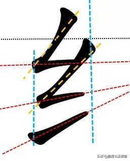 常见偏旁部首写法及范例，常用50个偏旁部首书写讲解