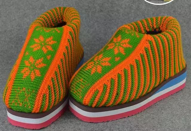 毛线棉鞋编织方法，最新版毛线棉鞋编织教程