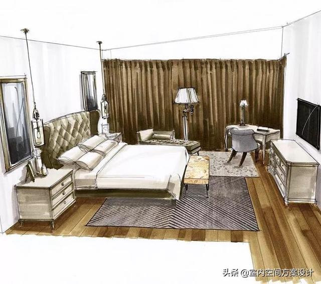 马克笔的六种手绘技法，马克笔用笔技法和上色秘笈