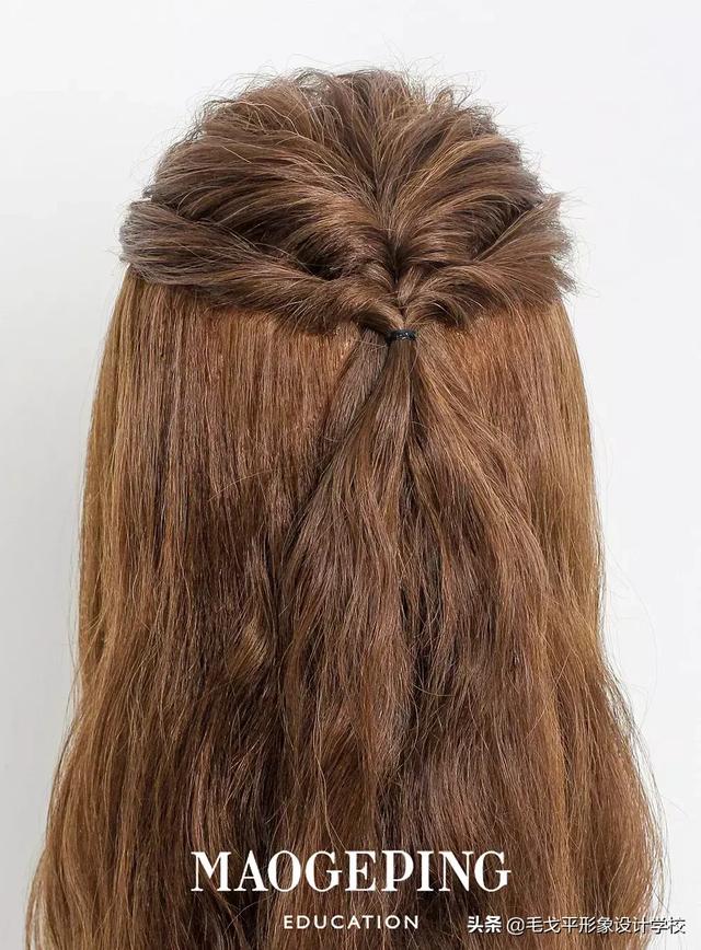 优雅简单盘发步骤图解，图解各种场合都适用的盘发