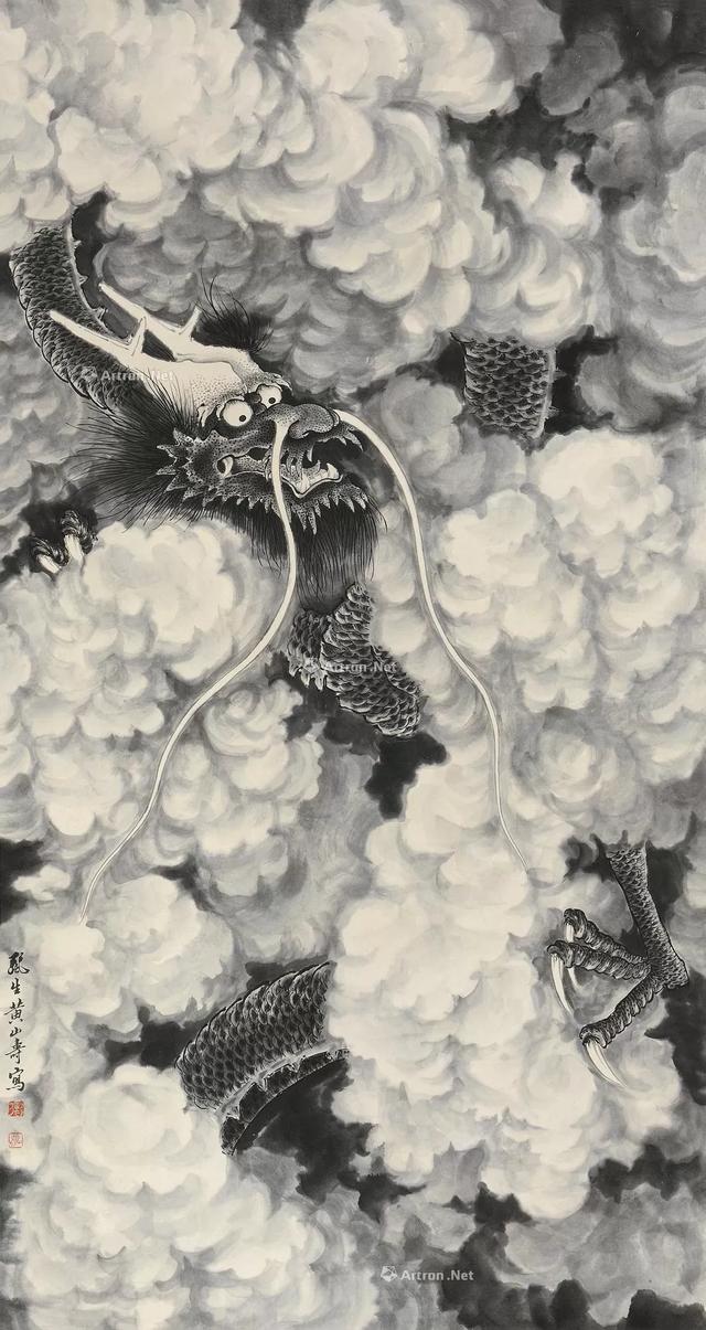 大师画不一样的龙，民间牛人在墙角画一条龙