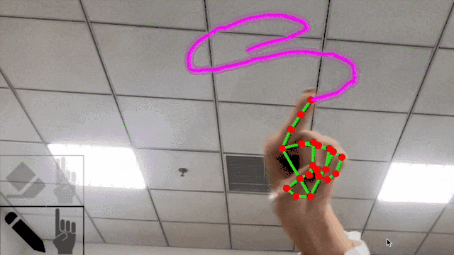 文字类手指游戏，魔法一样隔空在屏幕写字