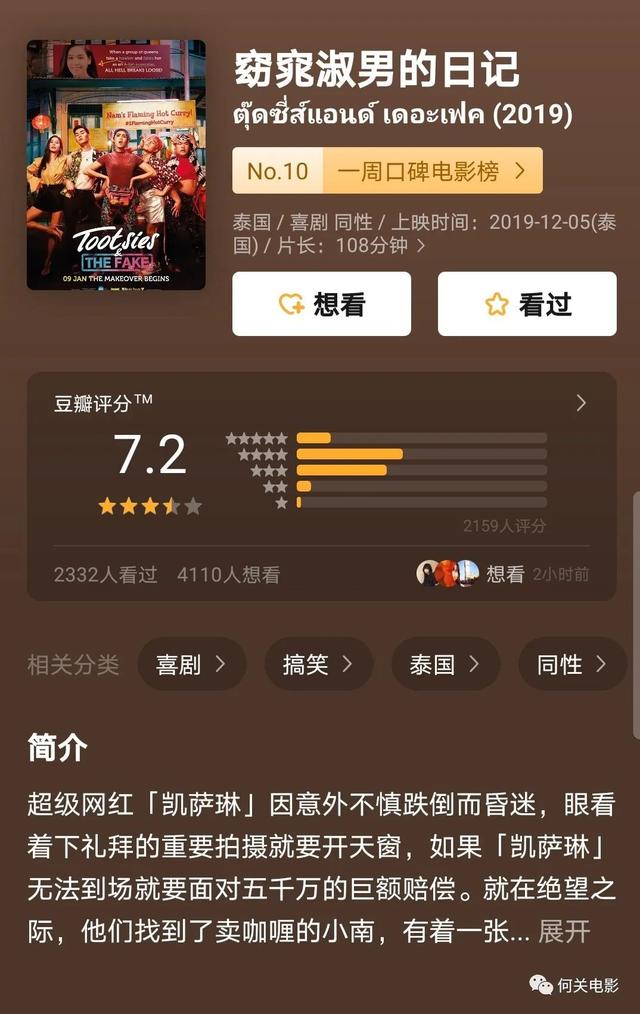 豆瓣评分电影榜单，100部豆瓣评分最高的电影