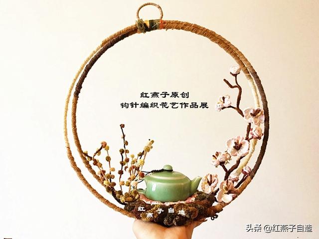 钩针编织小花朵，钩针编织花朵简单易学（新手半个小时就可以钩出来送给自己）