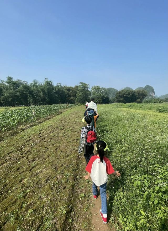 姚晨曬兒女近照，帶娃參加戶外運動，爸爸曹郁基因強大倆娃都像他 娛樂八卦吃瓜 第1张