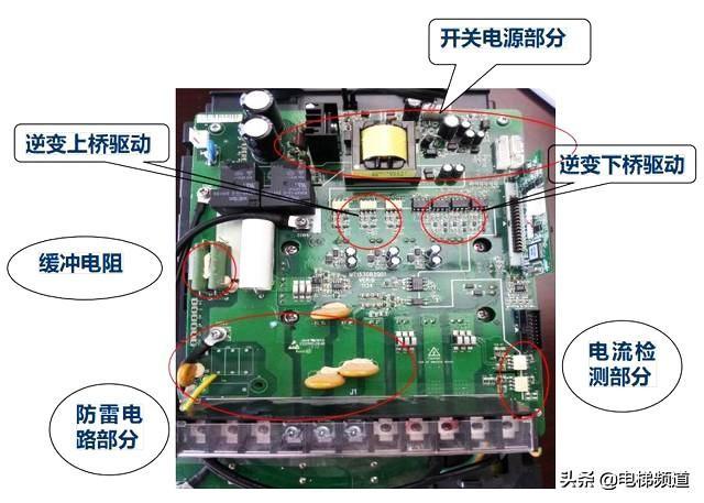 变频器各部件的作用，详细讲解变频器主要元器件的性能及作用