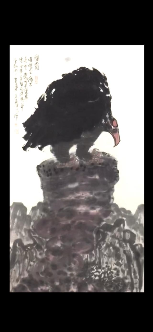 鹰画得最好的画家，书画双绝久负盛名